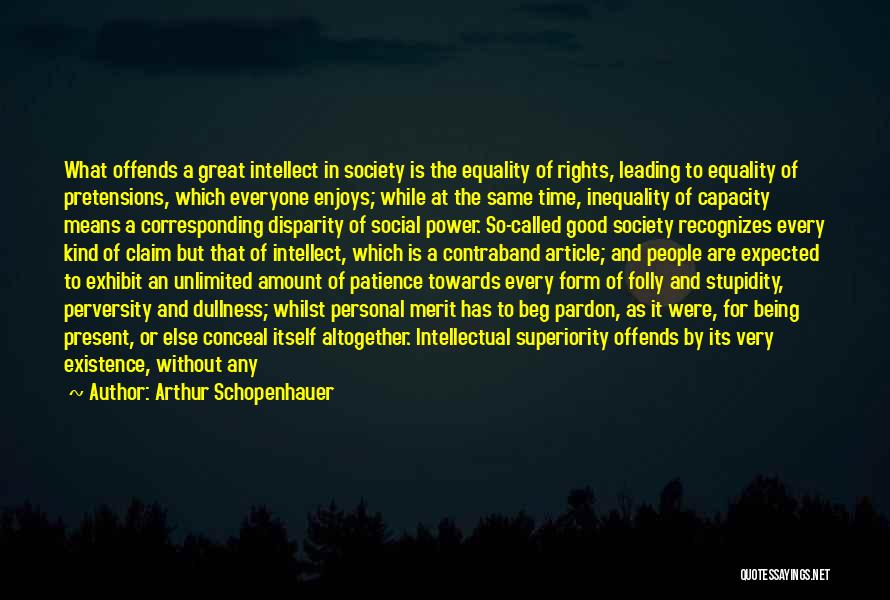 Power Of Patience Quotes By Arthur Schopenhauer