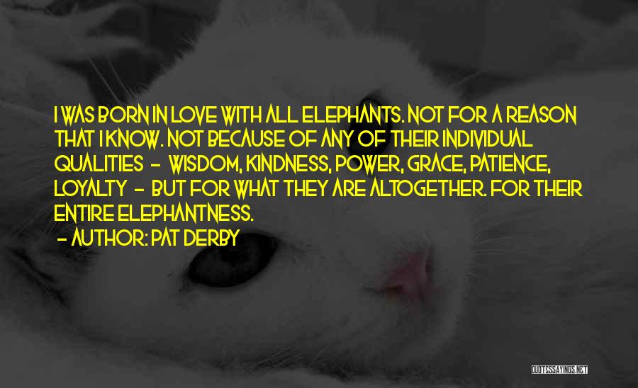 Power Of Patience Quotes By Pat Derby