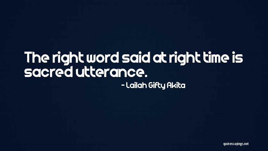 Power Of Positive Words Quotes By Lailah Gifty Akita