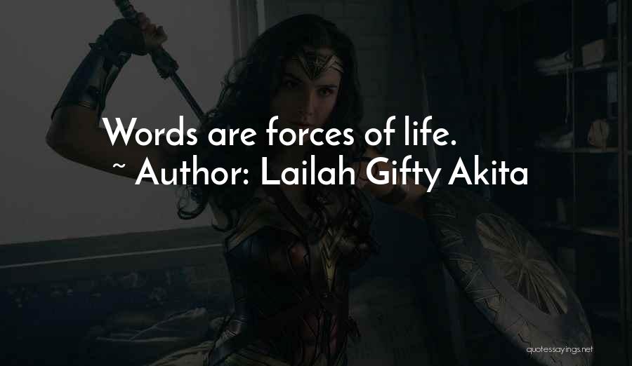 Power Of Positive Words Quotes By Lailah Gifty Akita