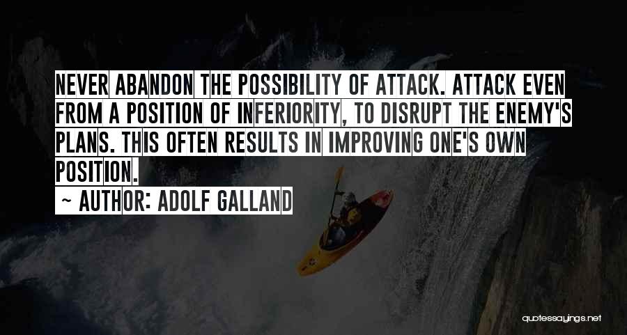 Power Of Possibility Quotes By Adolf Galland