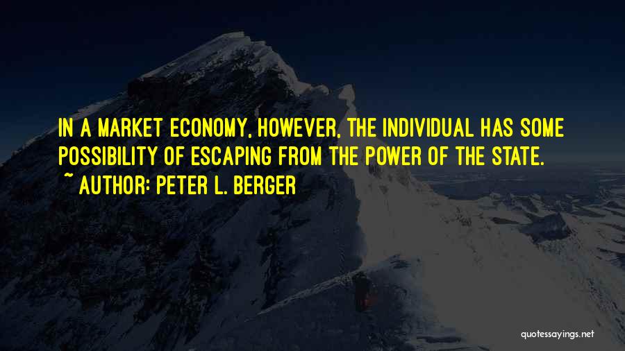 Power Of Possibility Quotes By Peter L. Berger