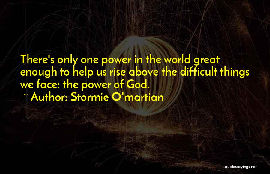 Power Of Prayer Inspirational Quotes By Stormie O'martian