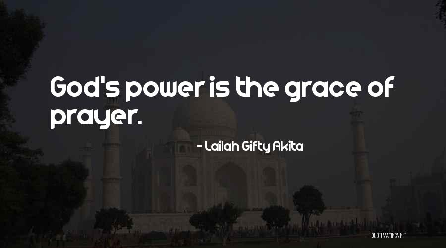 Power Of Prayer Quotes By Lailah Gifty Akita