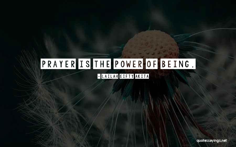Power Of Prayer Quotes By Lailah Gifty Akita