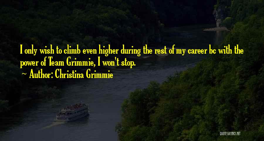 Power Of Rest Quotes By Christina Grimmie