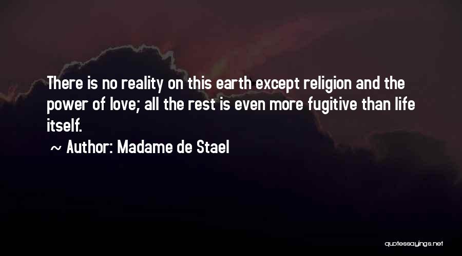 Power Of Rest Quotes By Madame De Stael