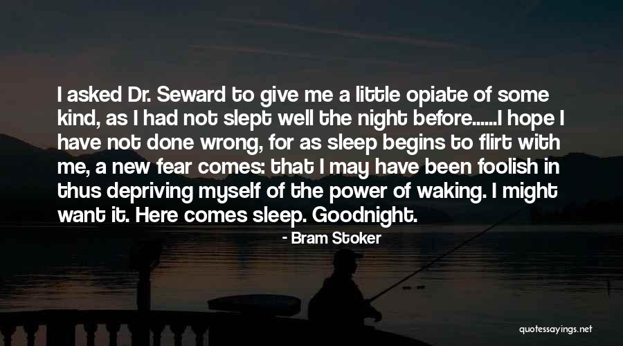 Power Of Sleep Quotes By Bram Stoker Power Of Sleep Quotes By Bram Stoker