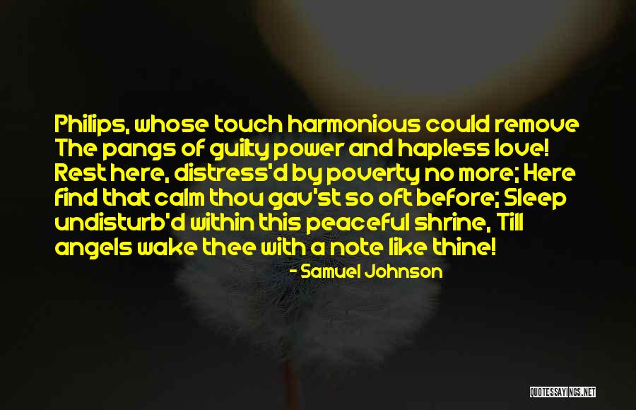 Power Of Sleep Quotes By Samuel Johnson Power Of Sleep Quotes By Samuel Johnson
