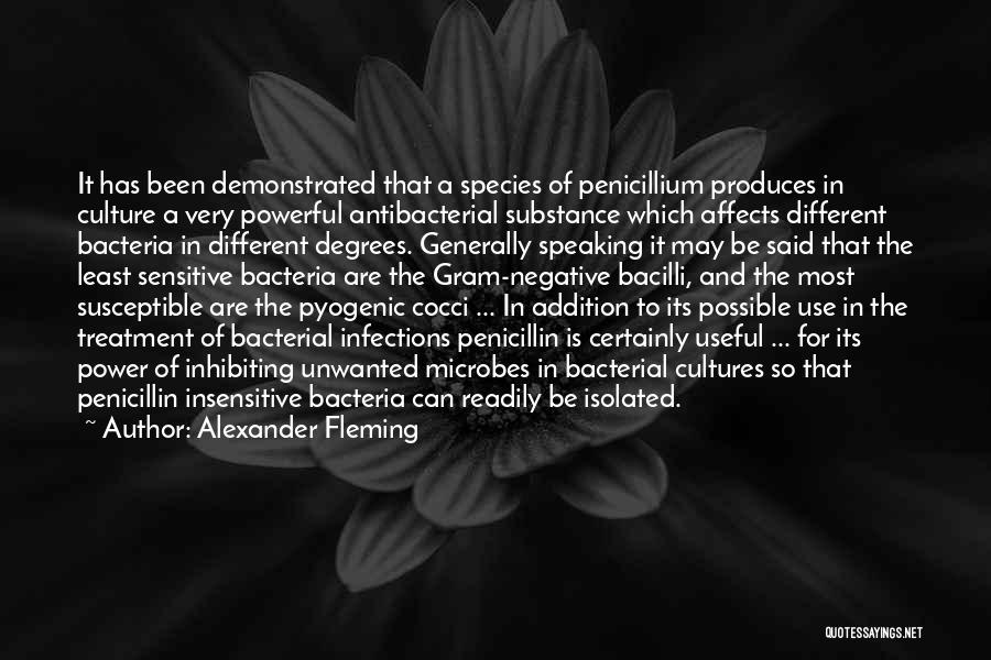 Power Of Speaking Up Quotes By Alexander Fleming