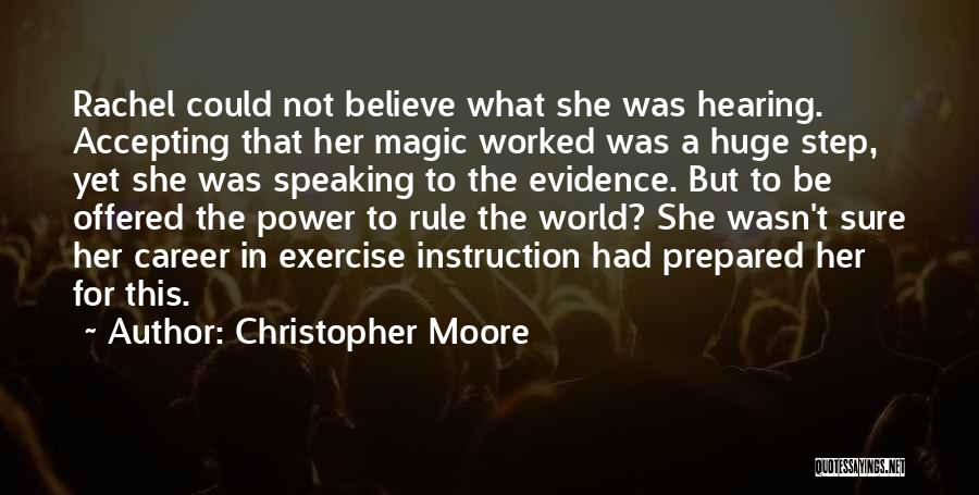 Power Of Speaking Up Quotes By Christopher Moore