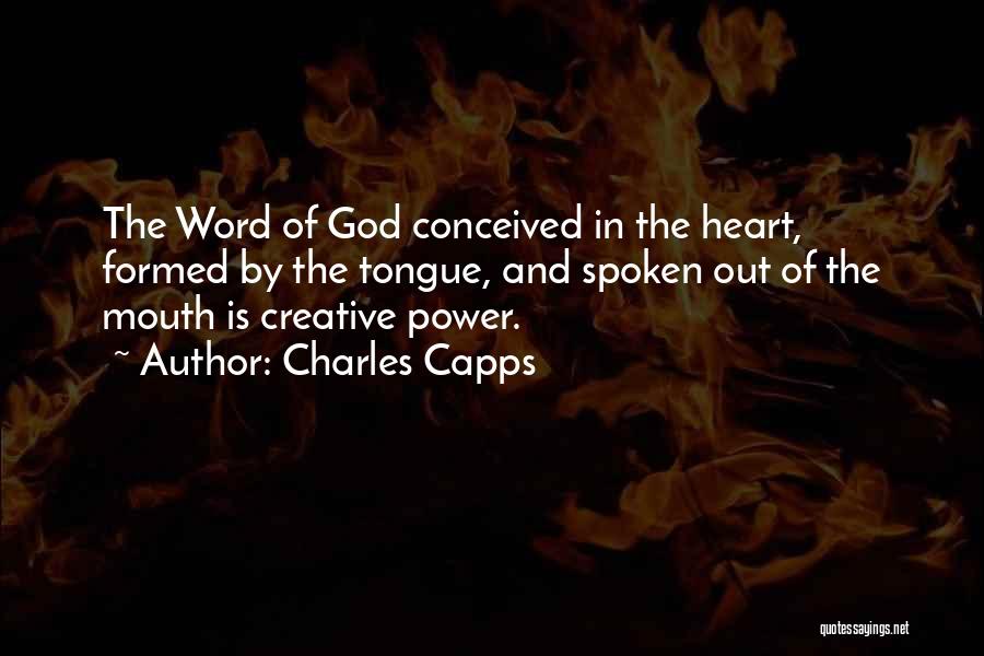 Power Of Spoken Word Quotes By Charles Capps