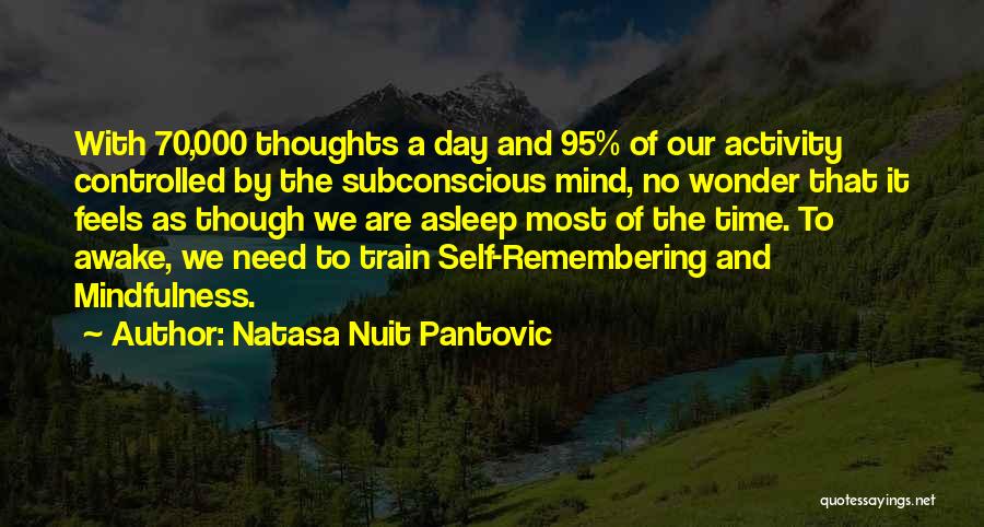 Power Of Subconscious Mind Quotes By Natasa Nuit Pantovic