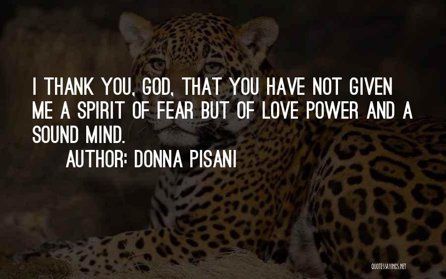 Power Of Thank You Quotes By Donna Pisani