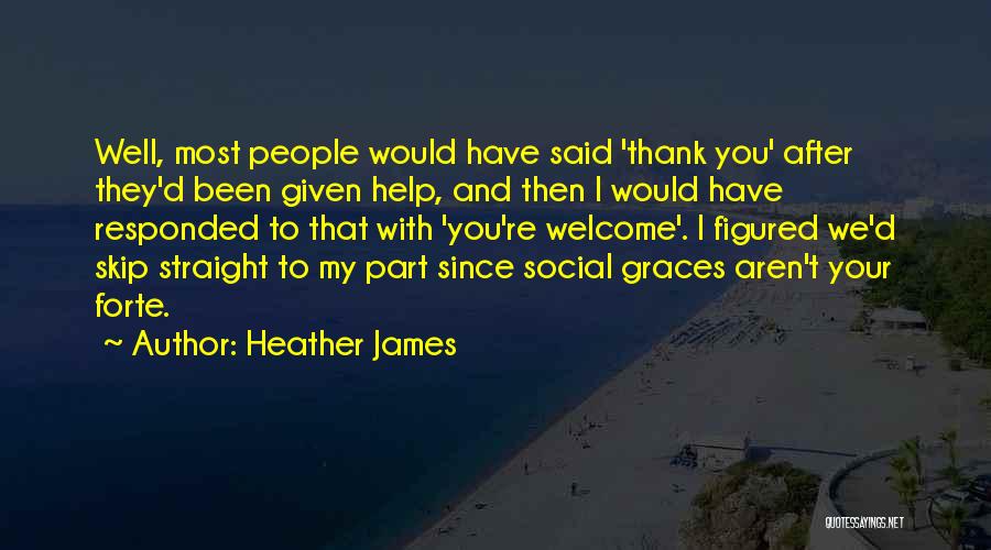 Power Of Thank You Quotes By Heather James