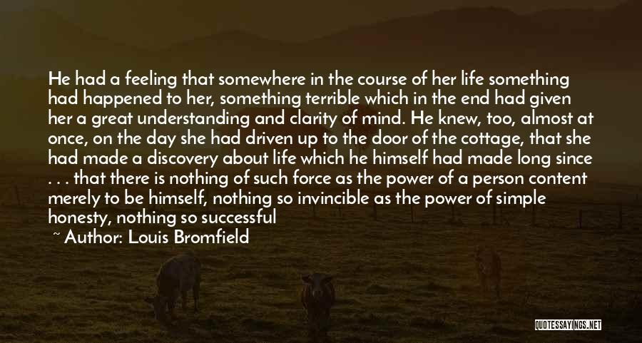 Power Of The Mind Quotes By Louis Bromfield