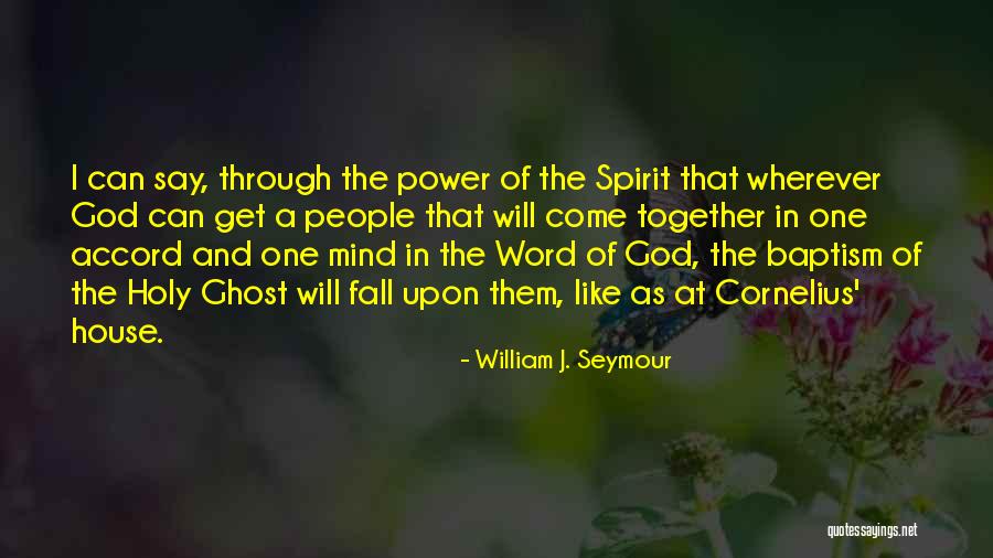 Power Of The Mind Quotes By William J. Seymour