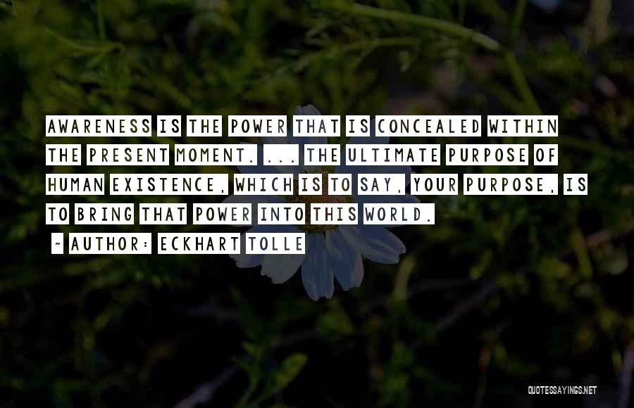 Power Of The Present Moment Quotes By Eckhart Tolle