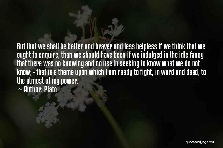 Power Of The Word Quotes By Plato