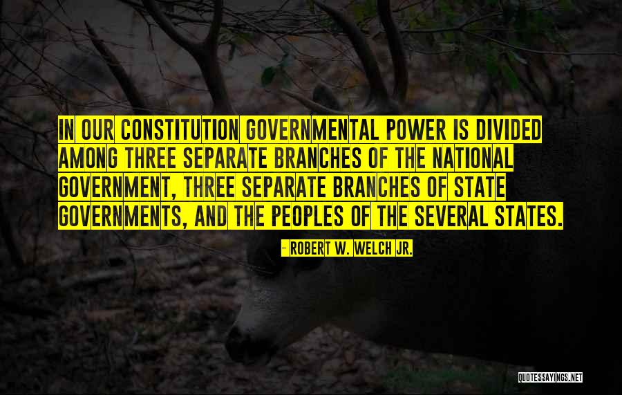 Power Of Three Quotes By Robert W. Welch Jr. Power Of Three Quotes By Robert W. Welch Jr.