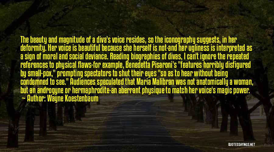 Power Of Voice Quotes By Wayne Koestenbaum