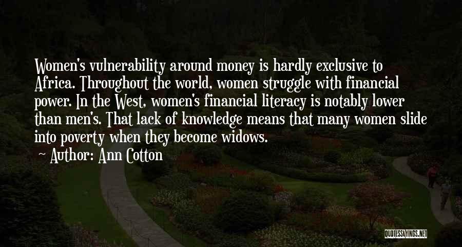 Power Of Vulnerability Quotes By Ann Cotton
