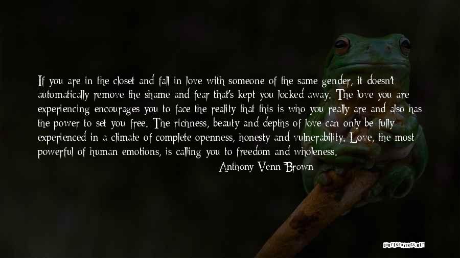 Power Of Vulnerability Quotes By Anthony Venn-Brown