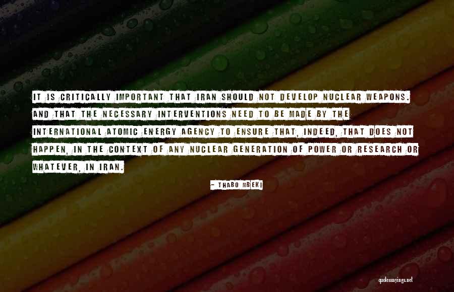 Power Of Weapons Quotes By Thabo Mbeki Power Of Weapons Quotes By Thabo Mbeki