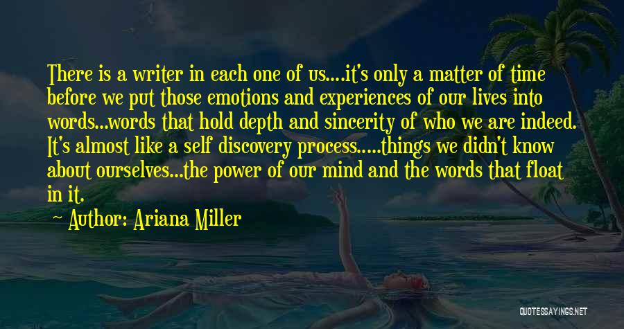 Power Of Words Inspirational Quotes By Ariana Miller