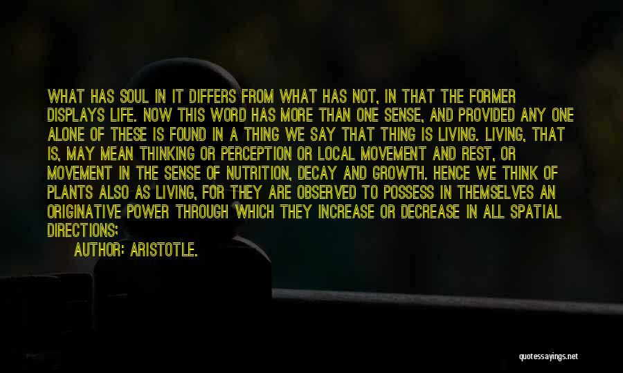 Power One Word Quotes By Aristotle.