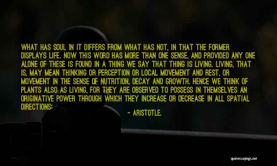 Power One Word Quotes By Aristotle.