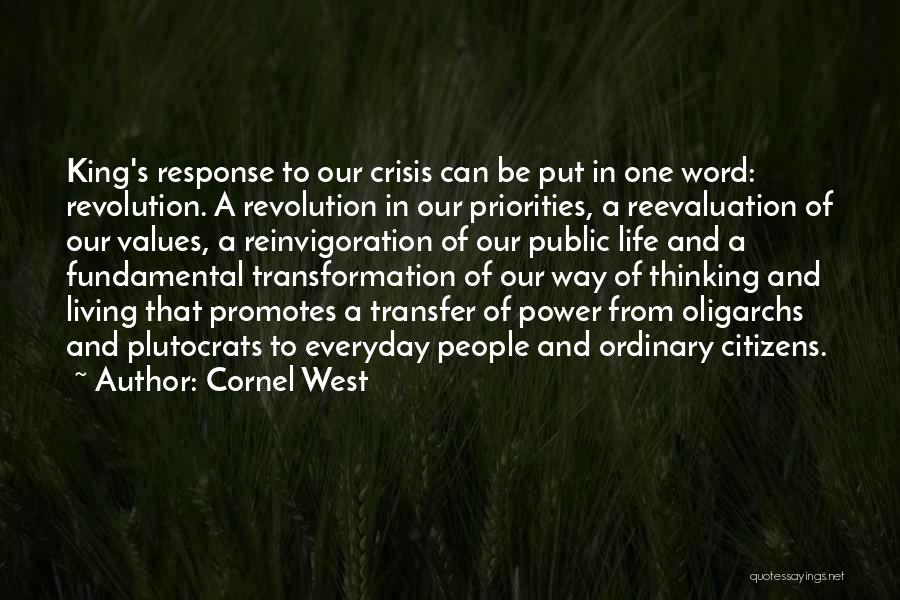 Power One Word Quotes By Cornel West