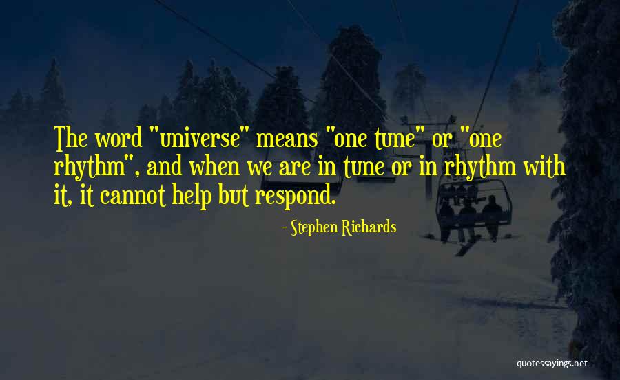 Power One Word Quotes By Stephen Richards