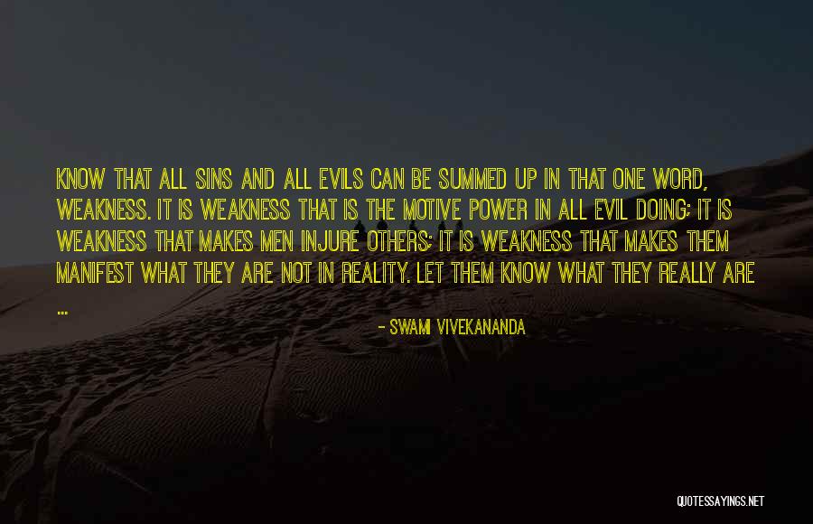 Power One Word Quotes By Swami Vivekananda