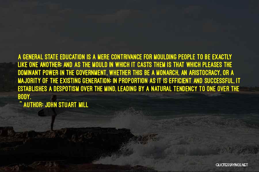 Power Over Mind Quotes By John Stuart Mill