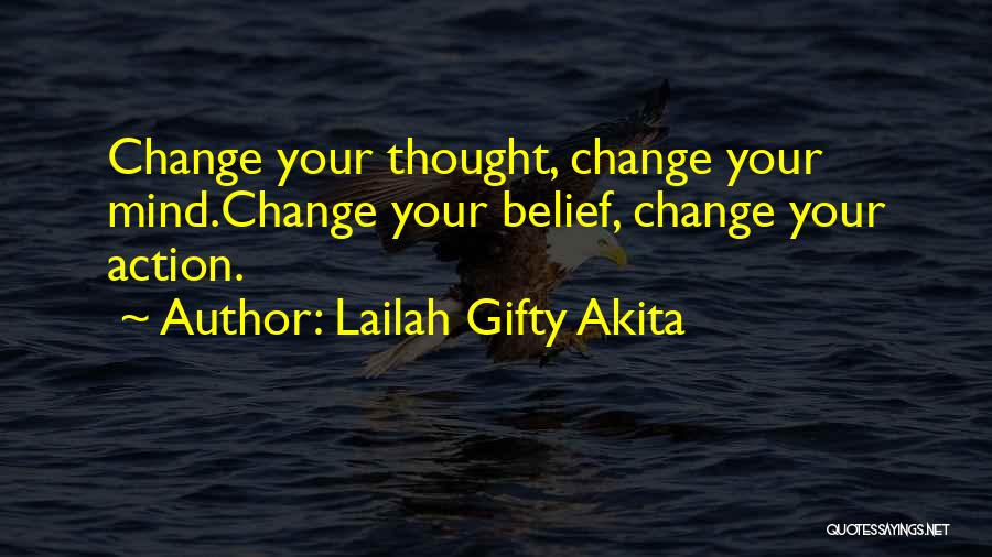 Power Over Mind Quotes By Lailah Gifty Akita