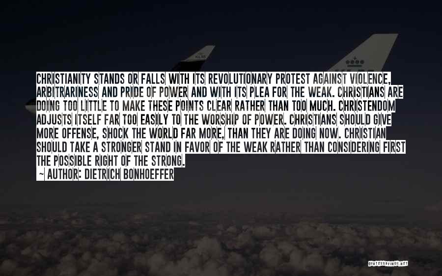 Power Points Quotes By Dietrich Bonhoeffer