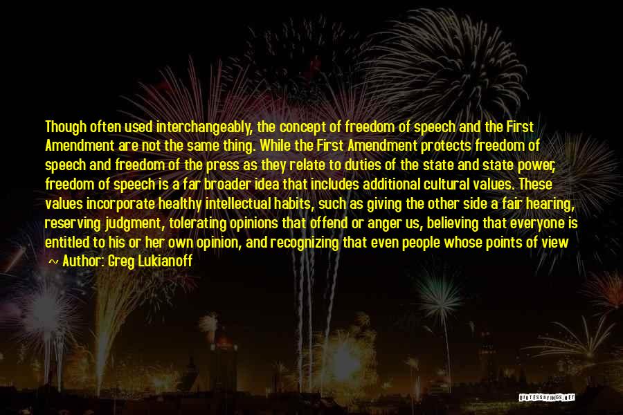 Power Points Quotes By Greg Lukianoff