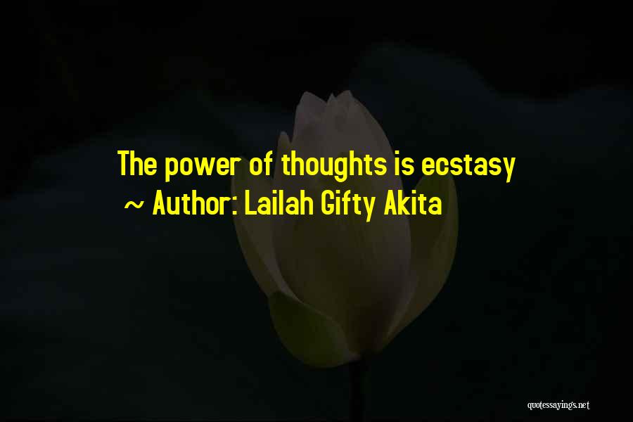 Power Positive Mind Quotes By Lailah Gifty Akita