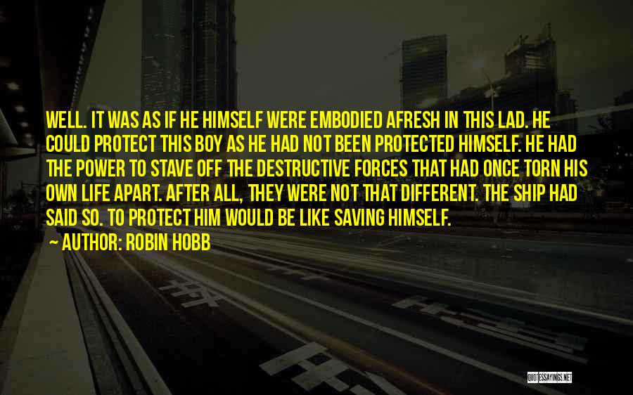 Power Saving Quotes By Robin Hobb