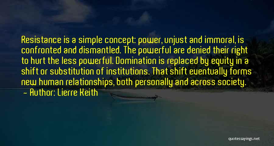 Power Shift Quotes By Lierre Keith