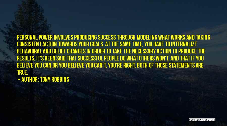 Power Statements Quotes By Tony Robbins