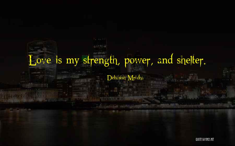 Power Strength Quotes By Debasish Mridha