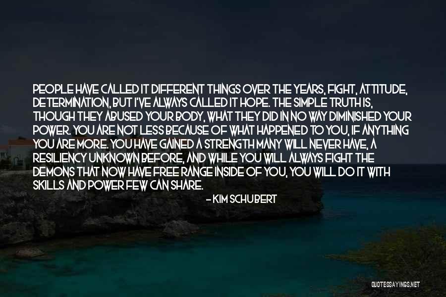 Power Strength Quotes By Kim Schubert Power Strength Quotes By Kim Schubert