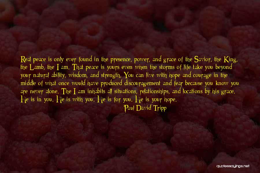 Power Strength Quotes By Paul David Tripp Power Strength Quotes By Paul David Tripp