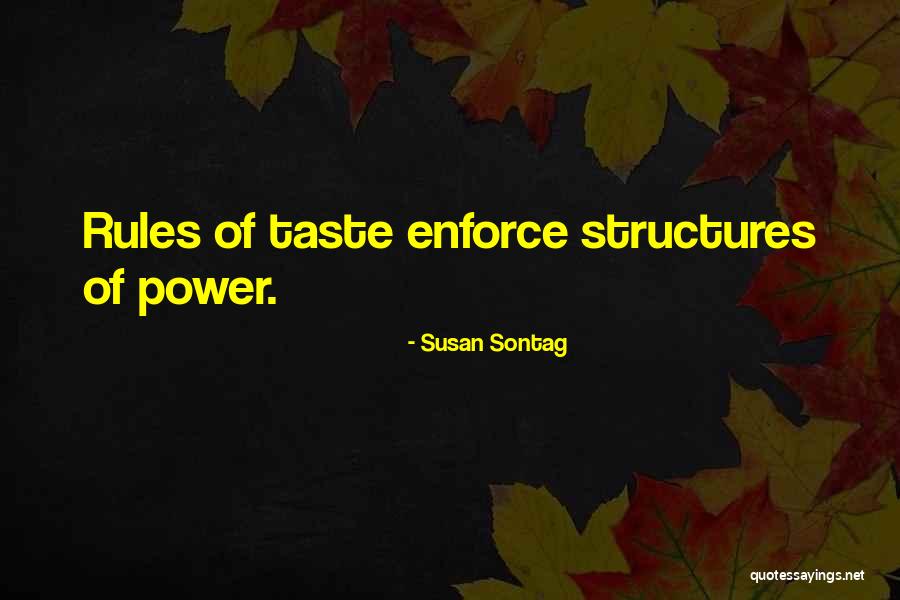 Power Structures Quotes By Susan Sontag