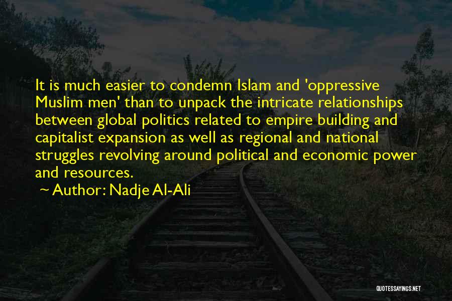 Power Struggles Quotes By Nadje Al-Ali