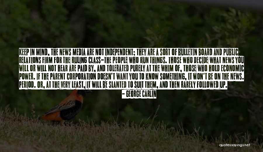 Power Suit Quotes By George Carlin