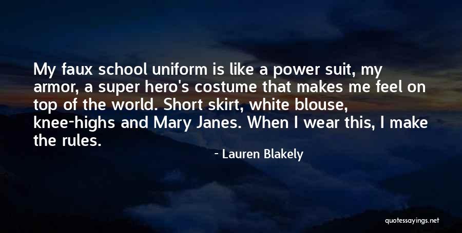 Power Suit Quotes By Lauren Blakely