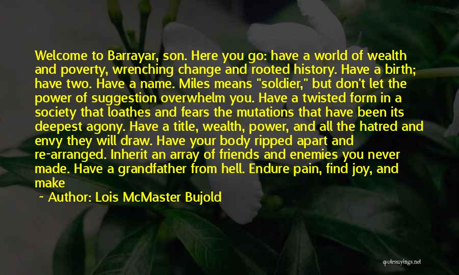 Power Supply Quotes By Lois McMaster Bujold